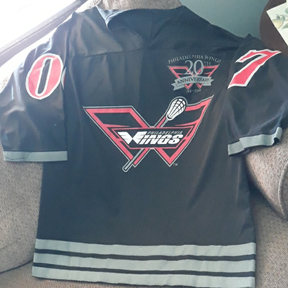 Vintage Philadelphia Wings 20th Anniversary Jersey